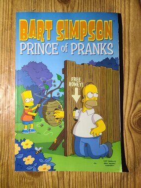Simpsons Comics "Bart Simpson Prince of Pranks" Jumbo comics (AS IS)